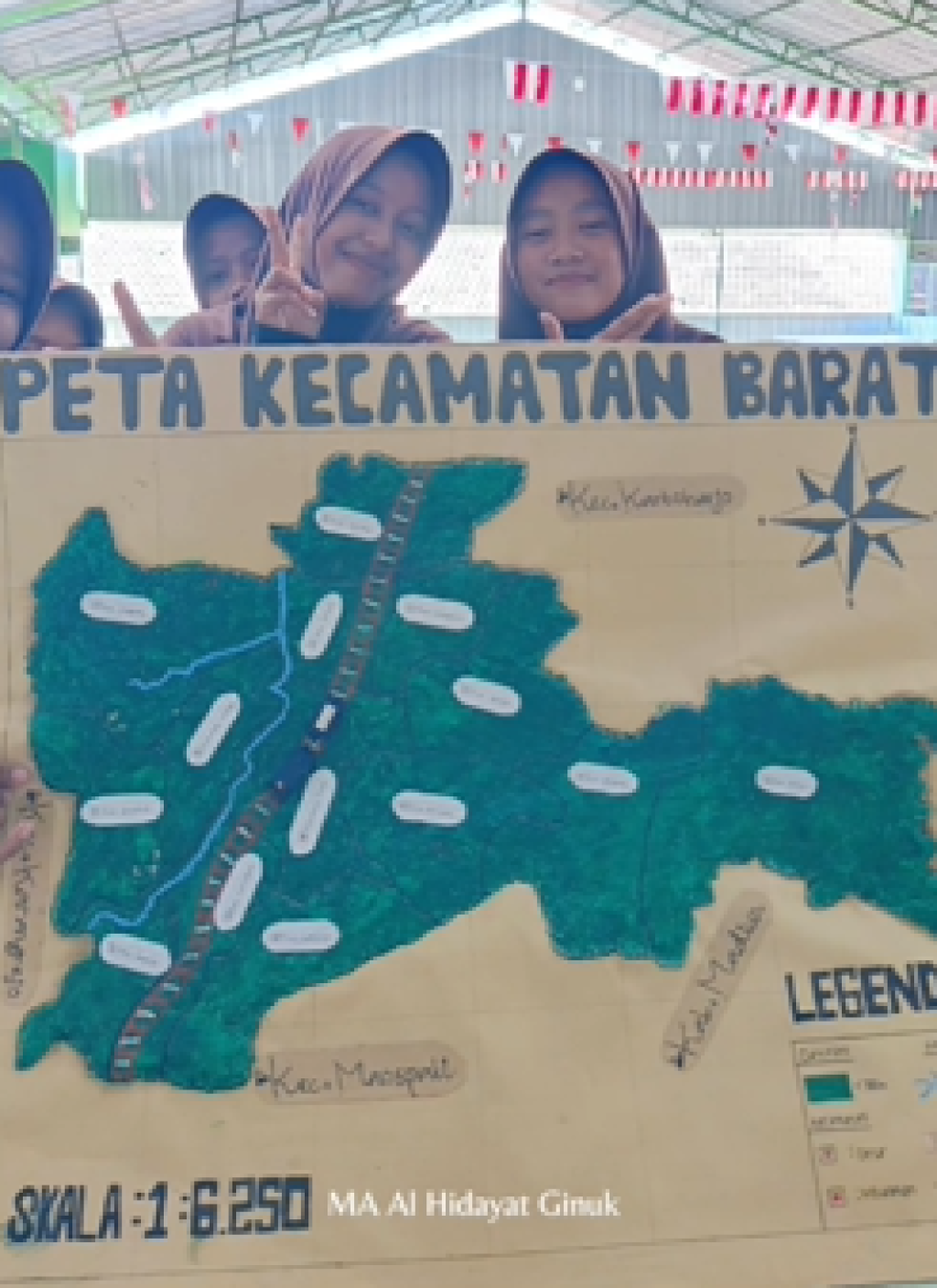 Gelar Karya Kokurikuler "Merajut Peta, Kreatif Tanpa Sampah"